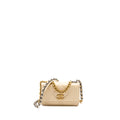 CHANEL 19 WALLET ON CHAIN LAMBSKIN LIGHT BEIGE MULTICOLOUR HARDWARE
