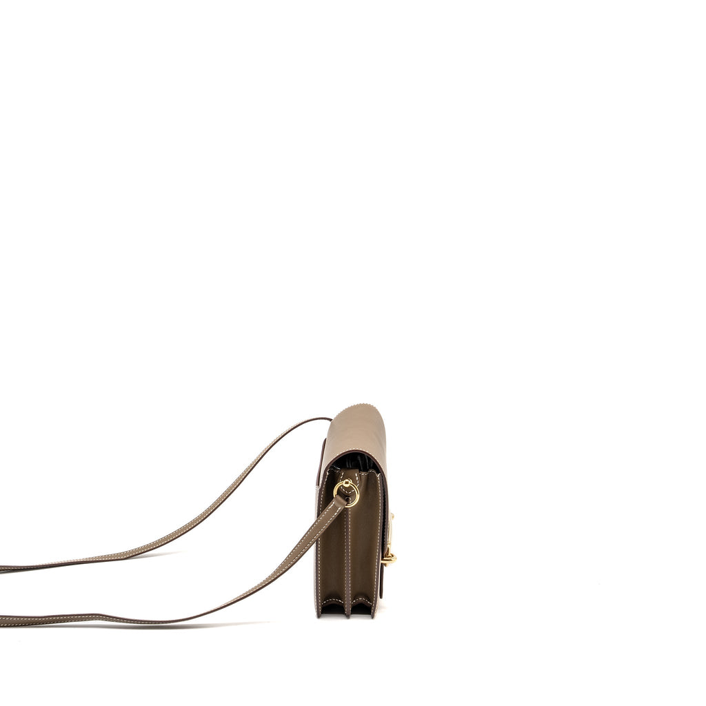 HERMES MINI ROULIS SWIFT ETOUPE LGHW