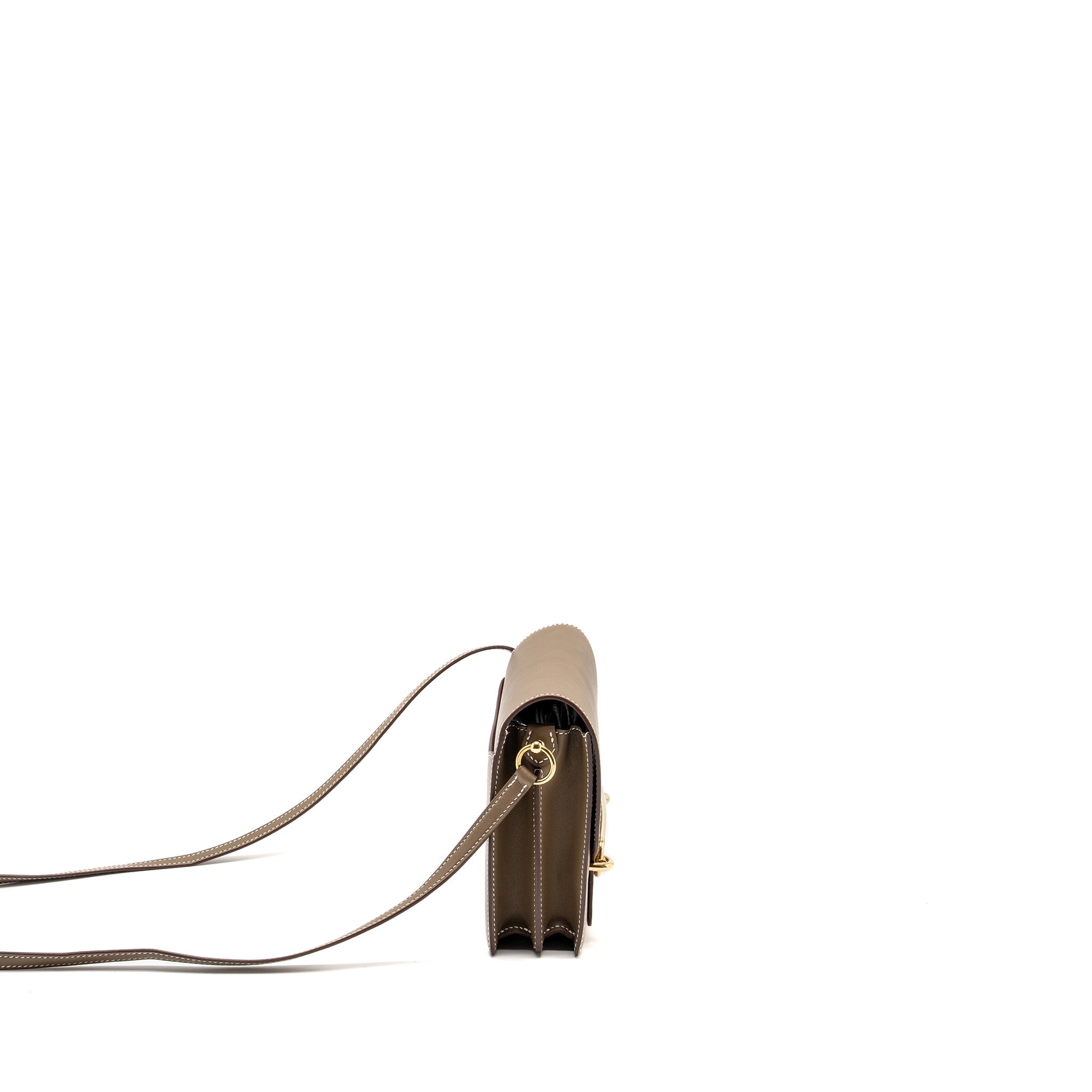HERMES MINI ROULIS SWIFT ETOUPE LGHW