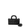 DIOR SMALL LADY D-JOY BAG BLACK ULTRAMATTE CALFSKIN SO BLACK