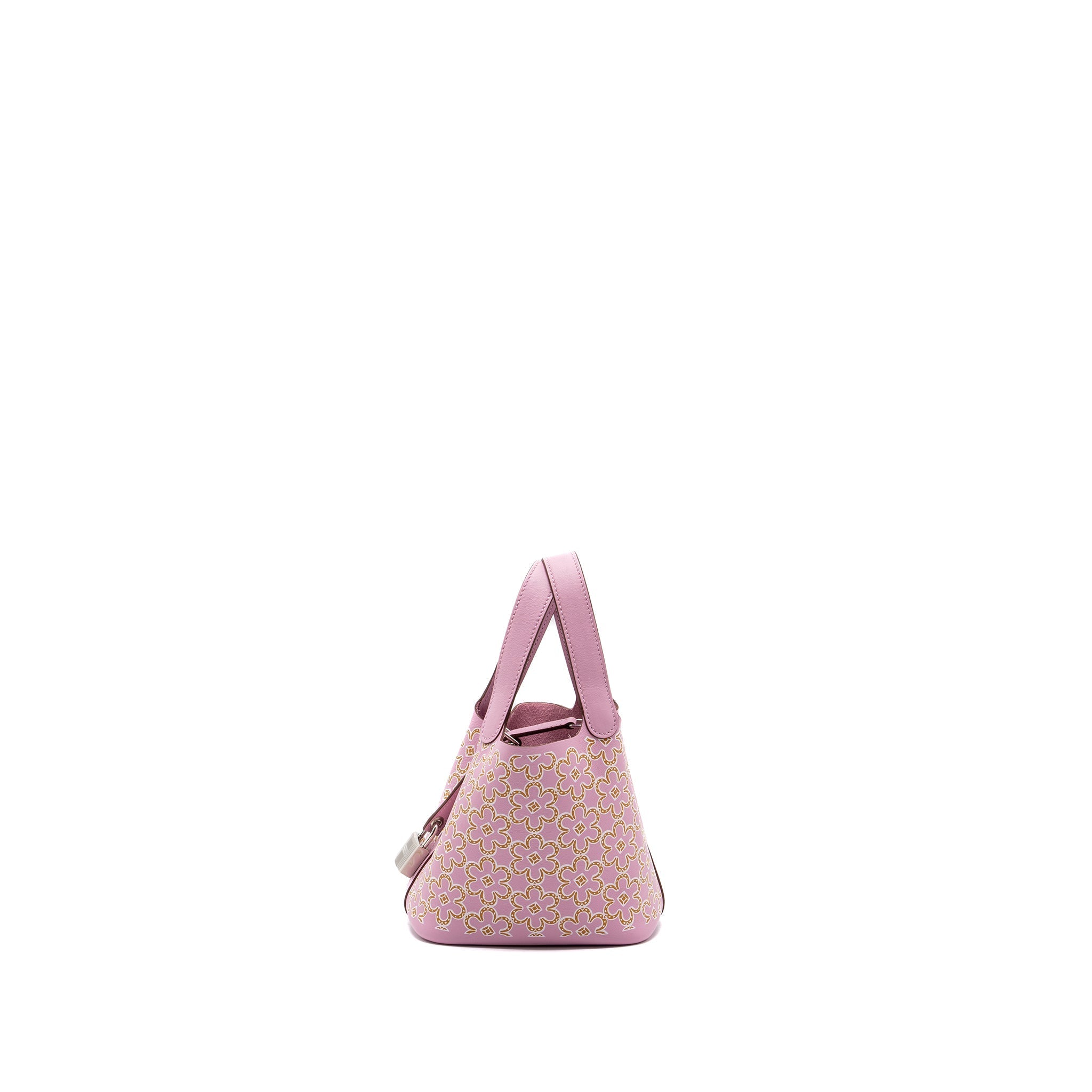 HERMES LUCKY DAISY MICRO PICOTIN 14 LOCK BAG SWIFT MAUVE SYLVESTRE SHW
