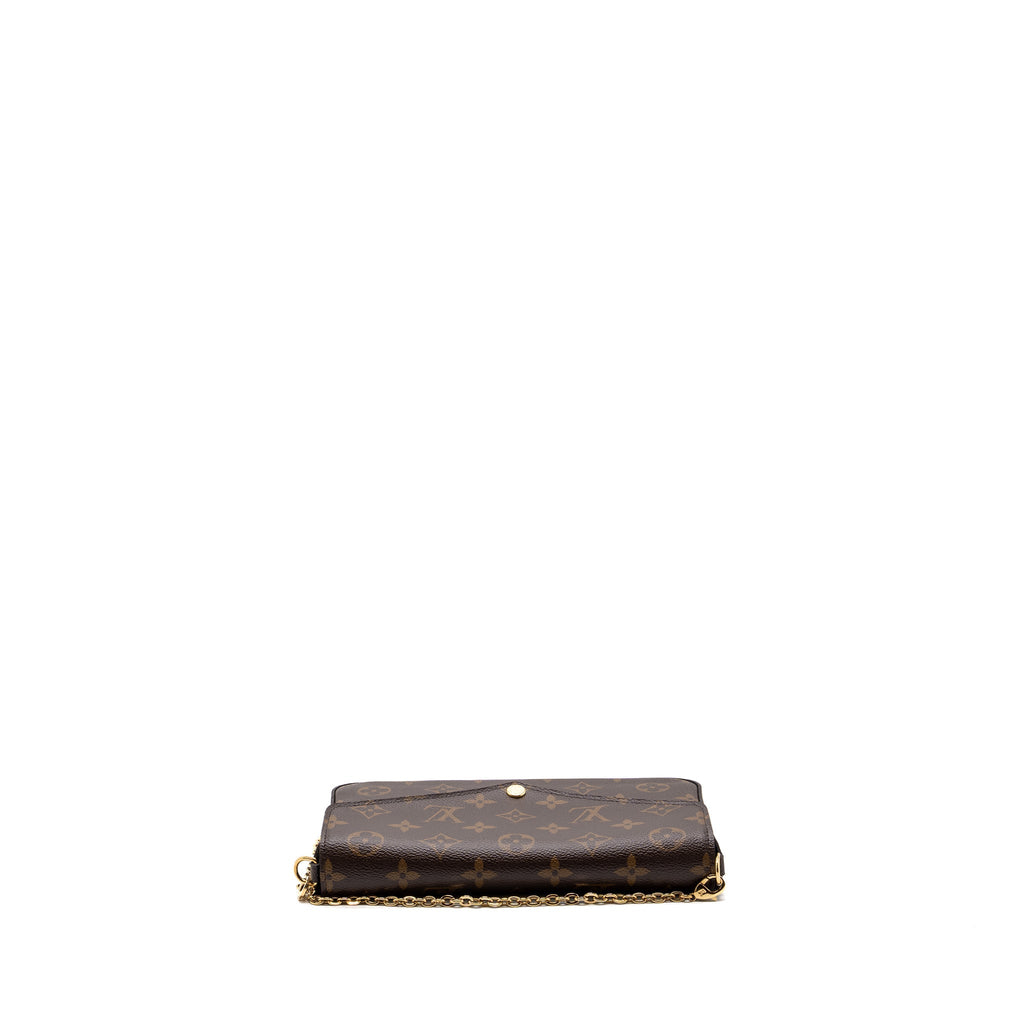 LOUIS VUITTON FELICIE POCHETTE MONOGRAM CANVAS GHW