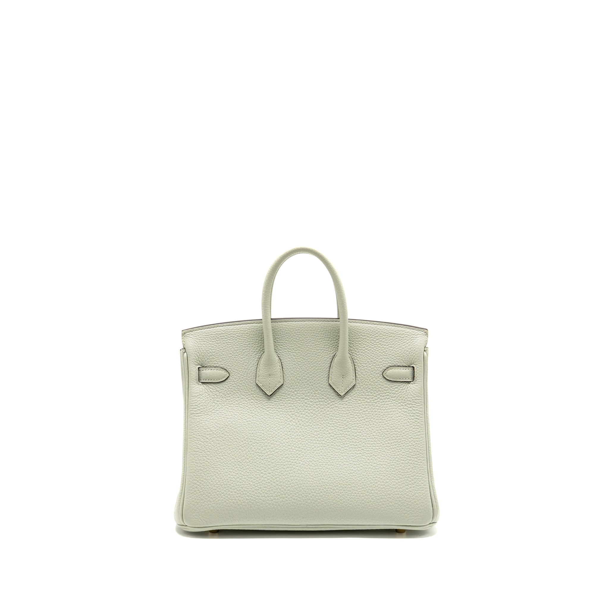 HERMES BIRKIN 25 TOGO GRIS NEVE GHW