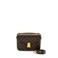 LOUIS VUITTON POCHETTE MÉTIS MONOGRAM CANVAS WITH GHW