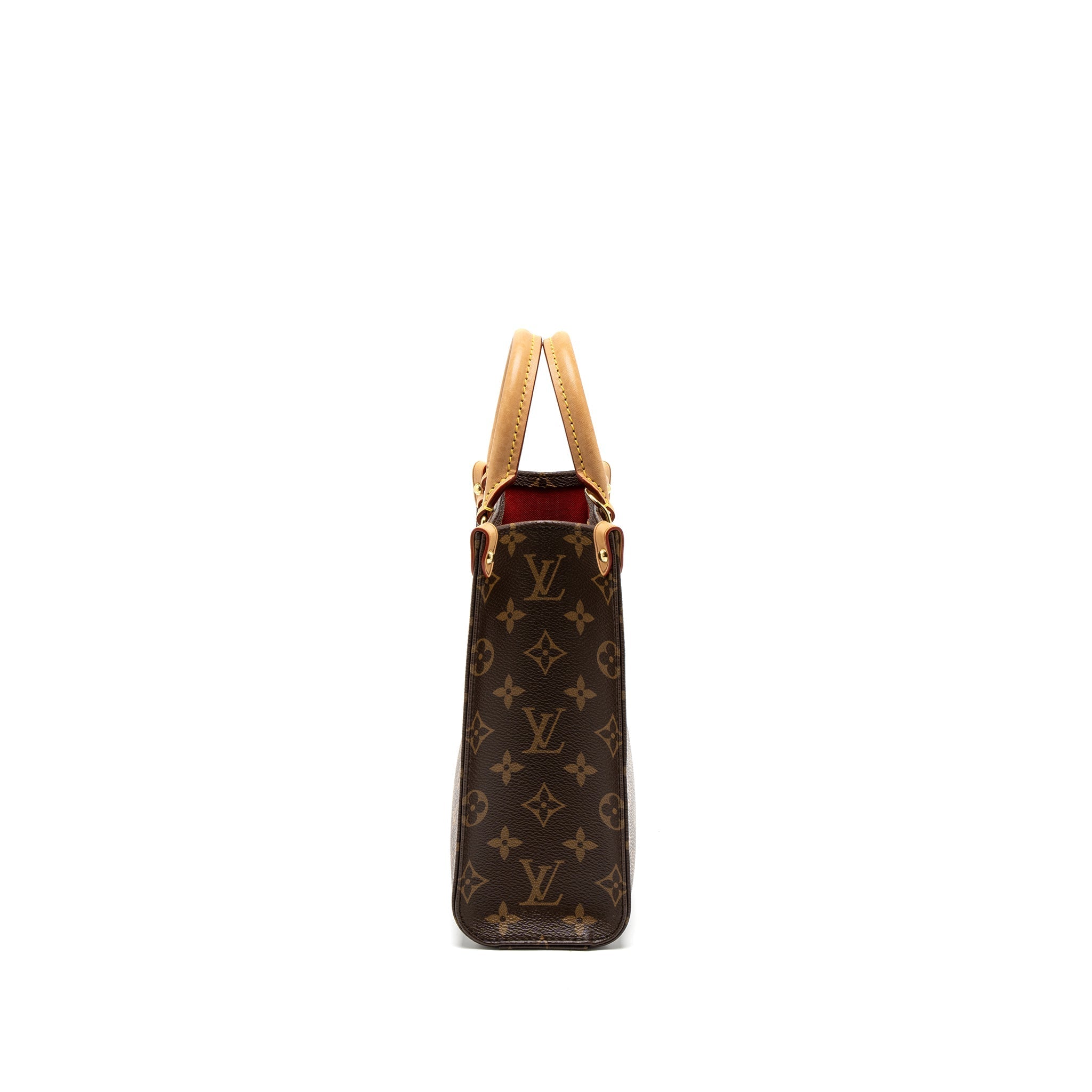 LOUIS VUITTON SAC PLAT BB MONOGRAM CANVAS GHW (NEW VERSION)