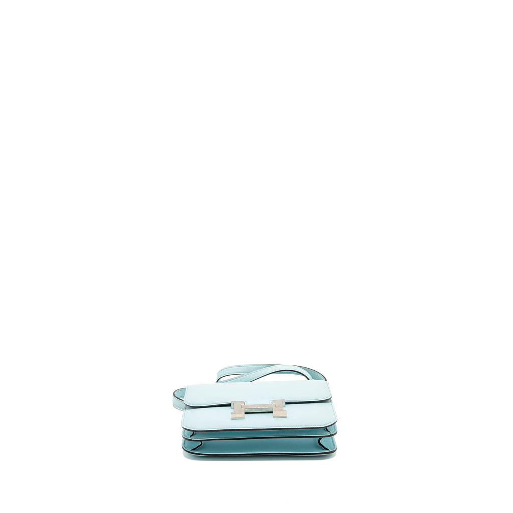 HERMES MINI CONSTANCE SWIFT BLUE ZEPHYR / CACTUS SHW
