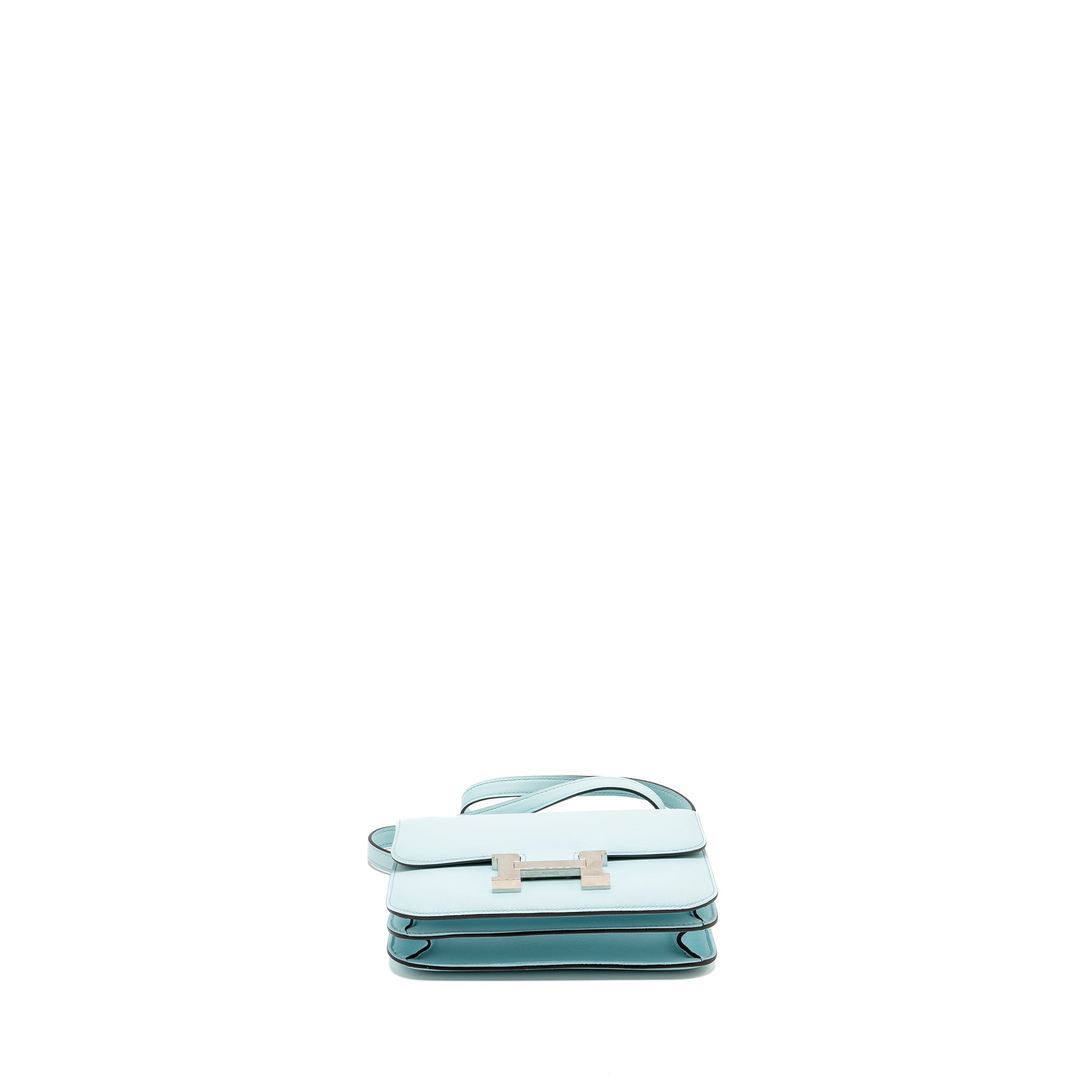 HERMES MINI CONSTANCE SWIFT BLUE ZEPHYR/CACTUS SHW
