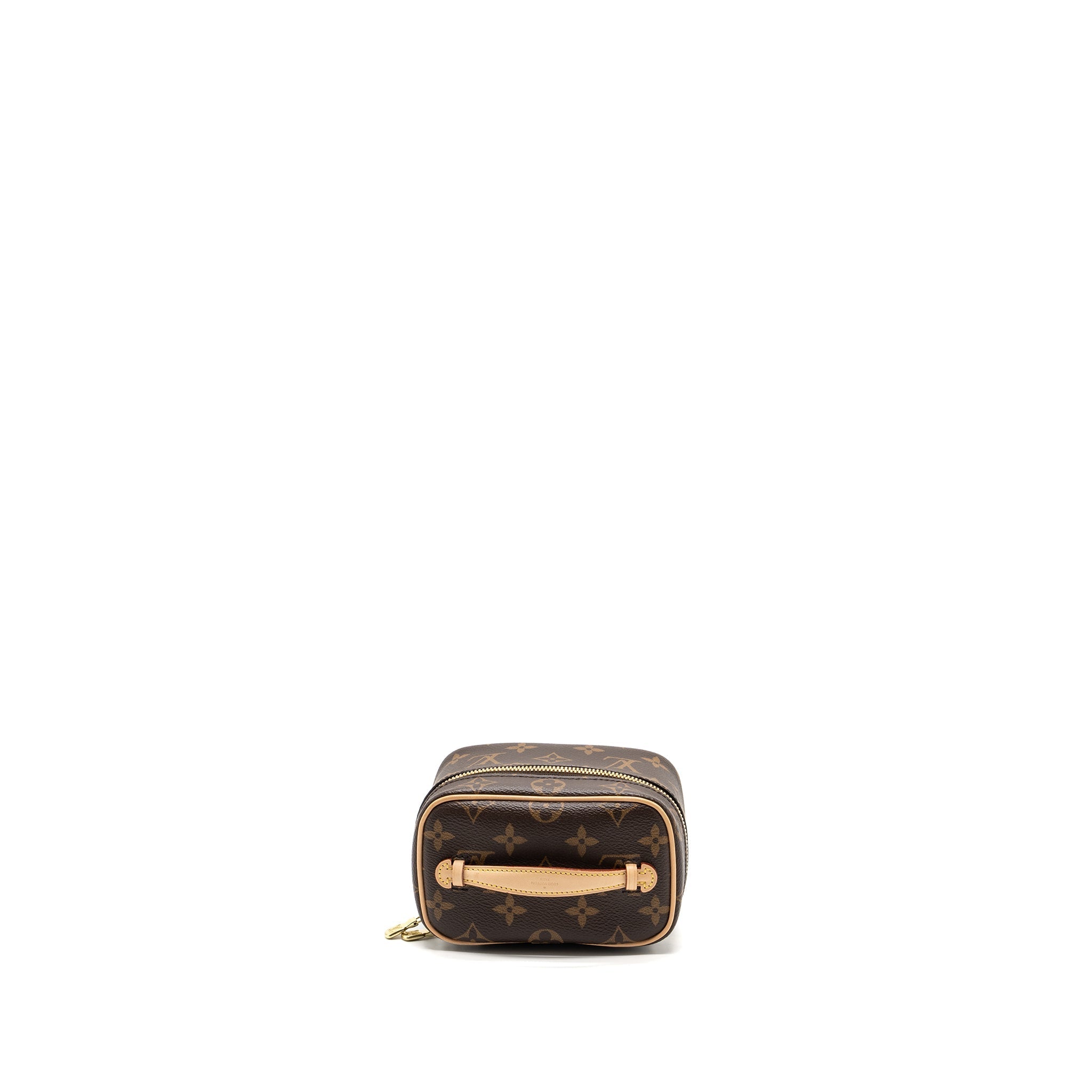 LOUIS VUITTON NICE NANO MONOGRAM CANVAS GHW