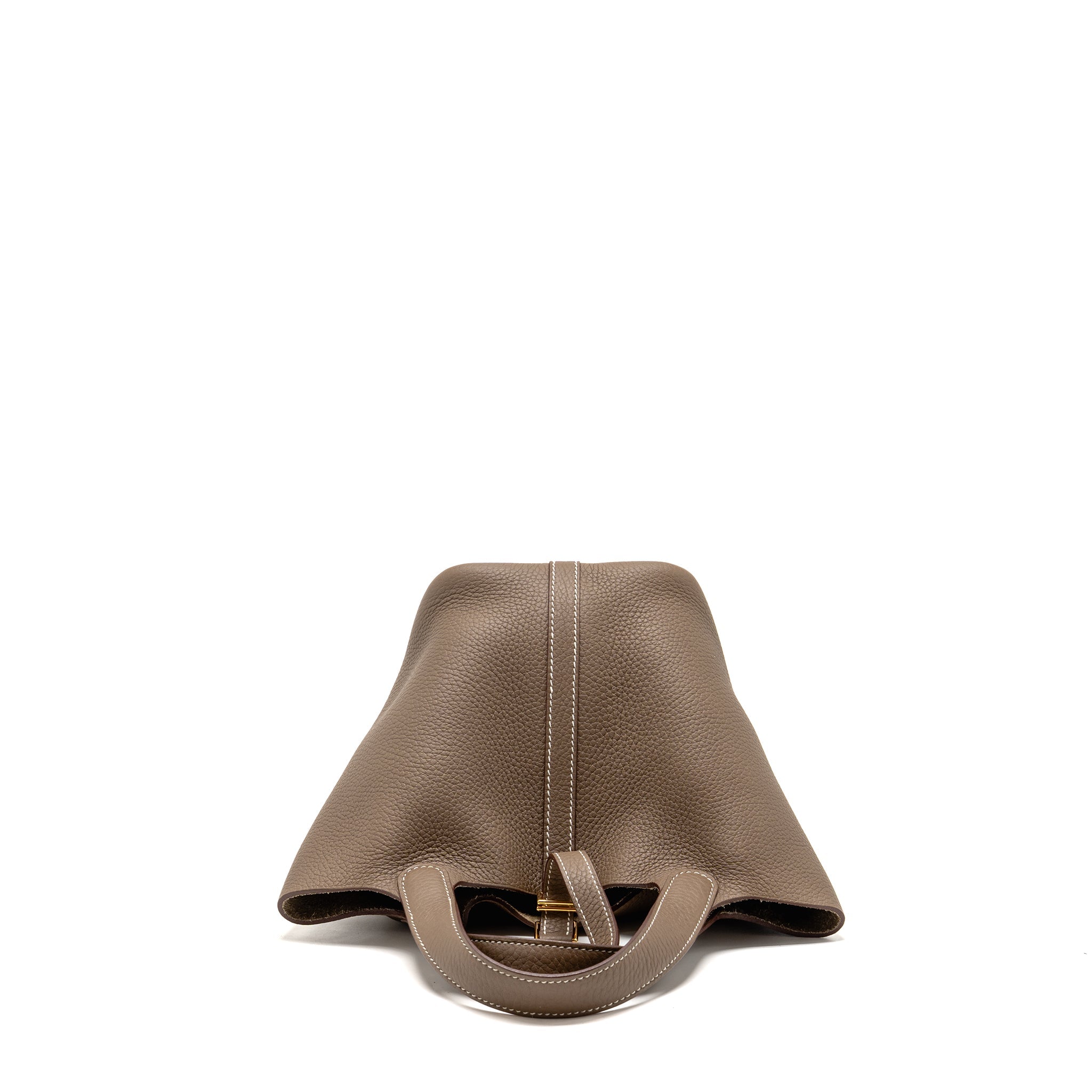HERMES PICTON 18 LOCK BAG CLEMENCE ETOUPE GHW