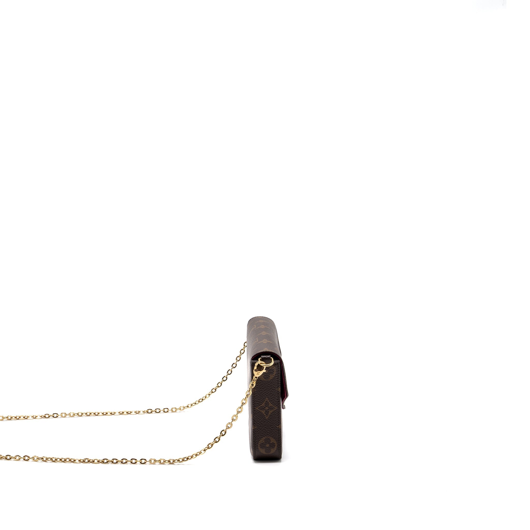 LOUIS VUITTON FELICIE POCHETTE MONOGRAM CANVAS GHW