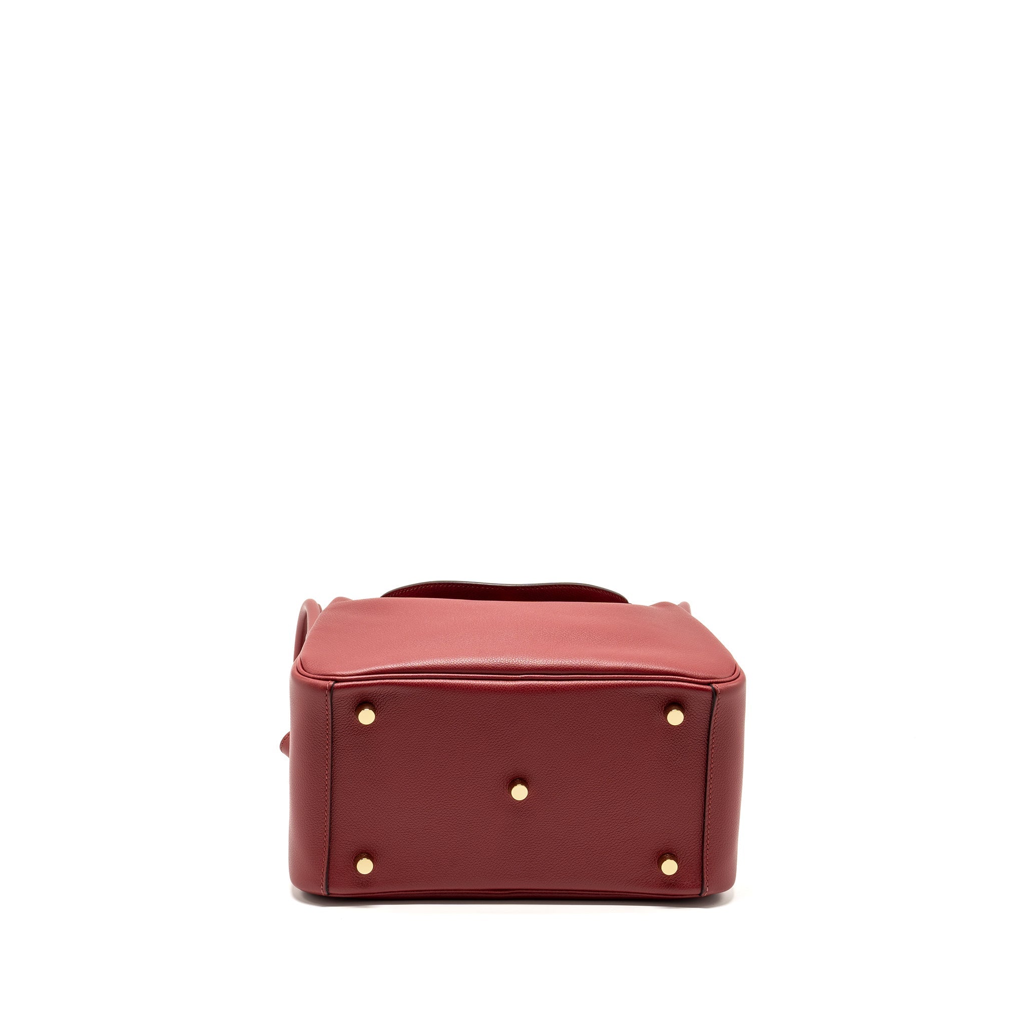 HERMES LINDY 26 EVERCOLOR ROUGE GRENAT GHW