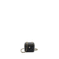 CHANEL 23C MINI VANITY CASE WITH CHAIN CAVIAR BLACK LGHW (MICROCHIP)
