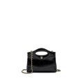 CHANEL 24C MINI 31 CLUTCH WITH CHAIN SHINY CALFSKIN BLACK LGHW (MICROCHIP)