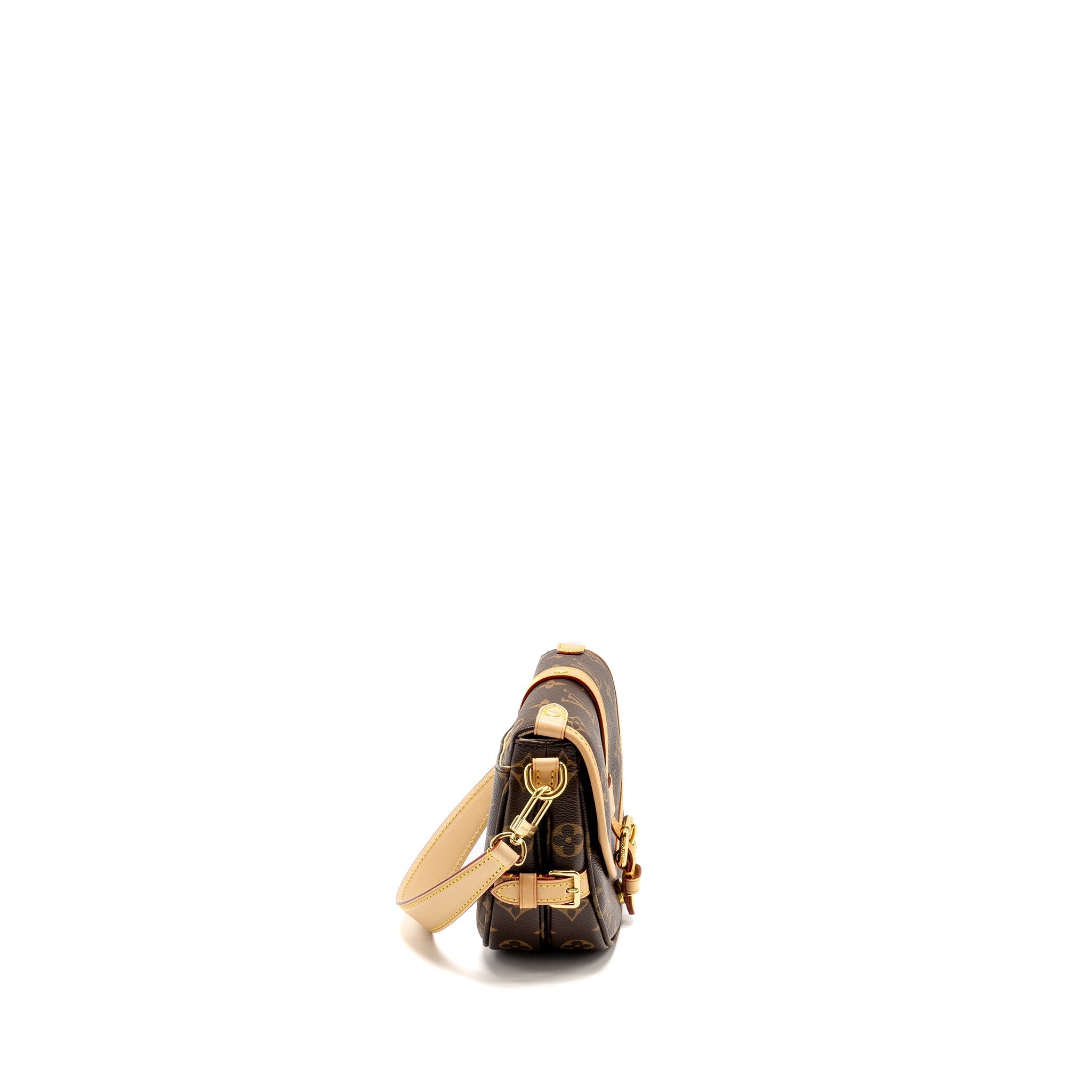 LOUIS VUITTON SAUMUR BB MONOGRAM CANVAS GHW