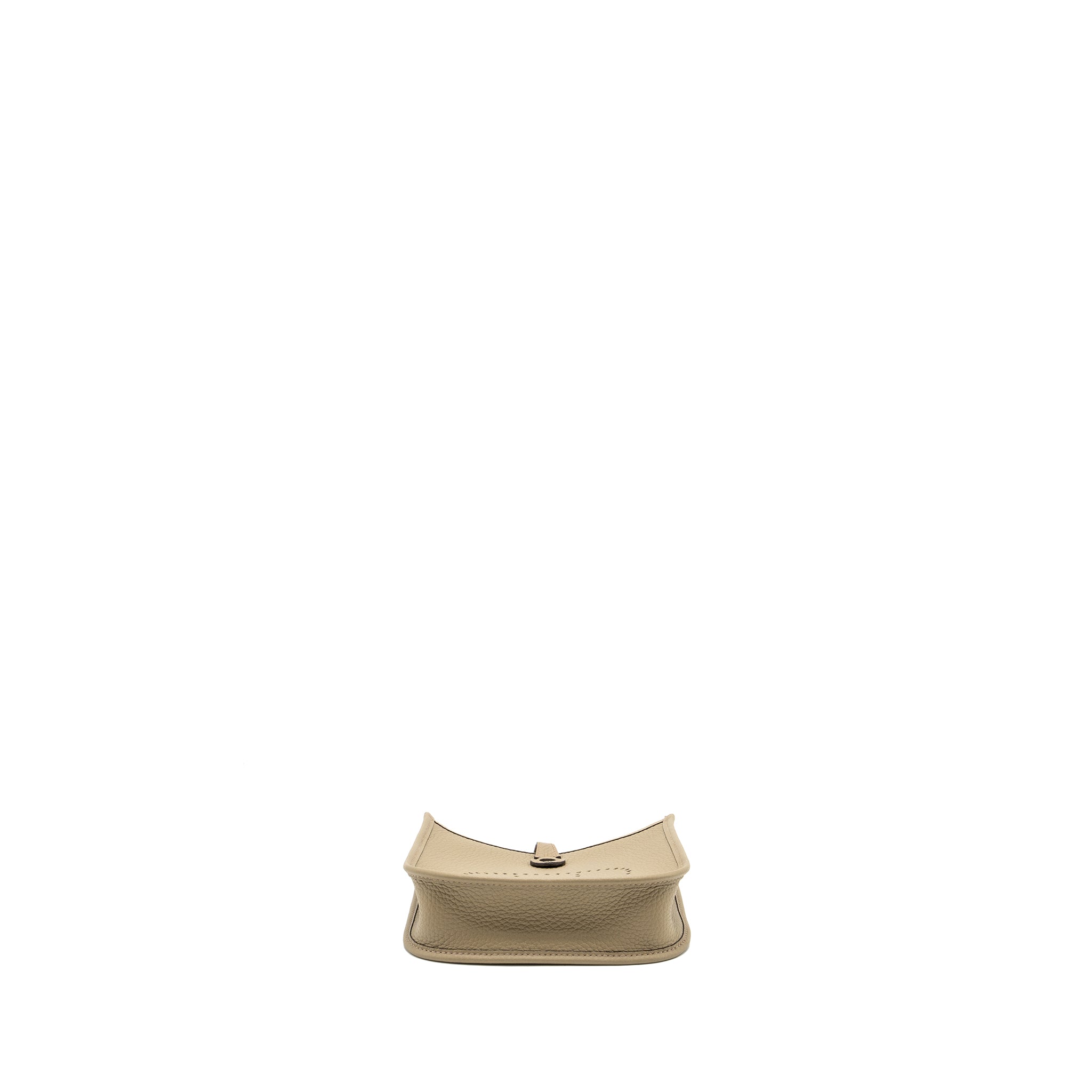 HERMES MINI EVELYNE CLEMENCE BEIGE MARFA GHW