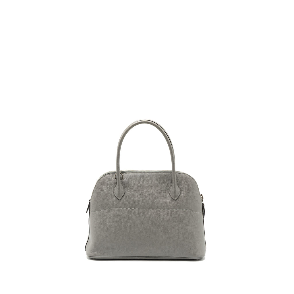 HERMES BOLIDE 27 EPSOM 4Z GRIS MOUETTE SHW