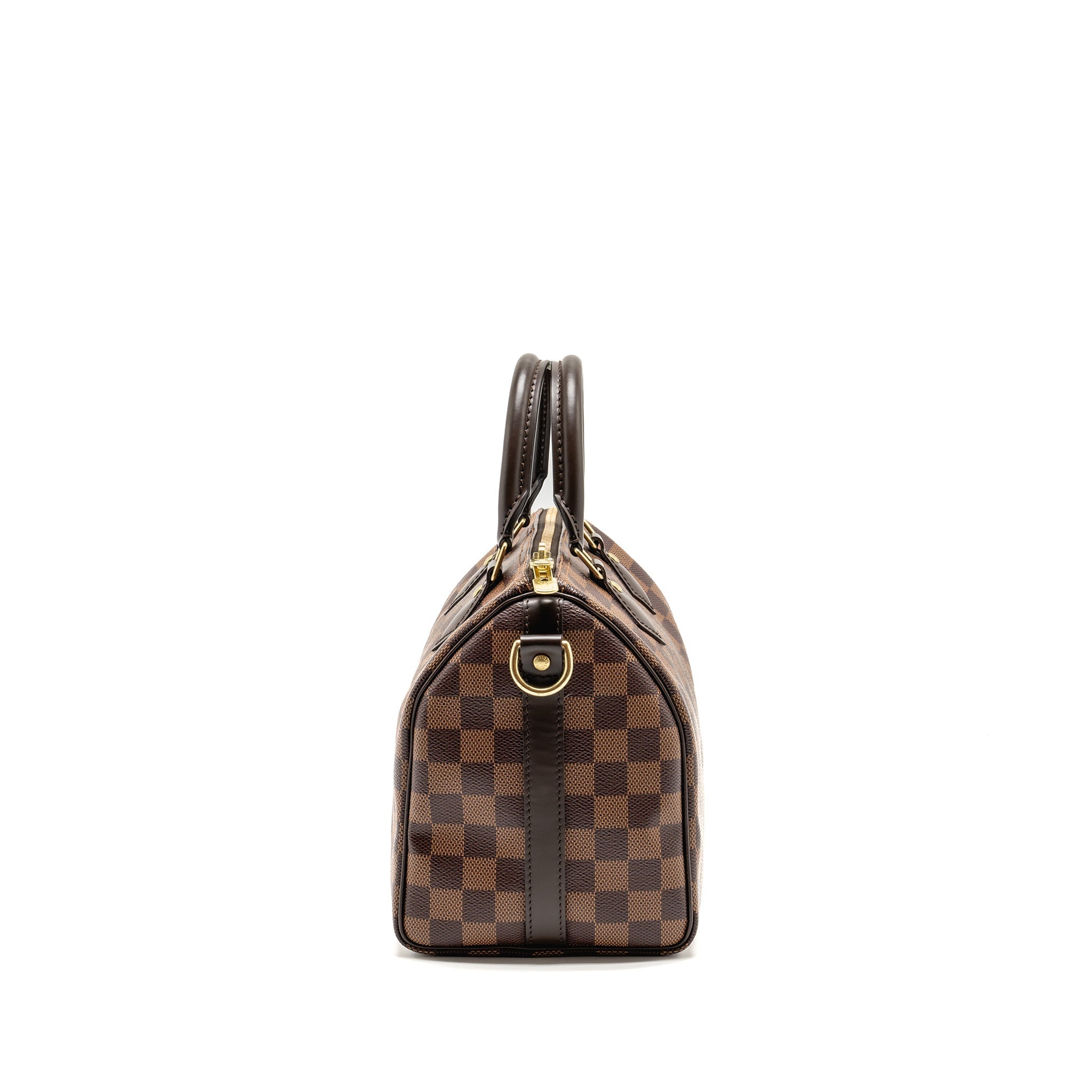 LOUIS VUITTON SPEEDY BANDOULIERE 25 DAMIER EBENE GHW