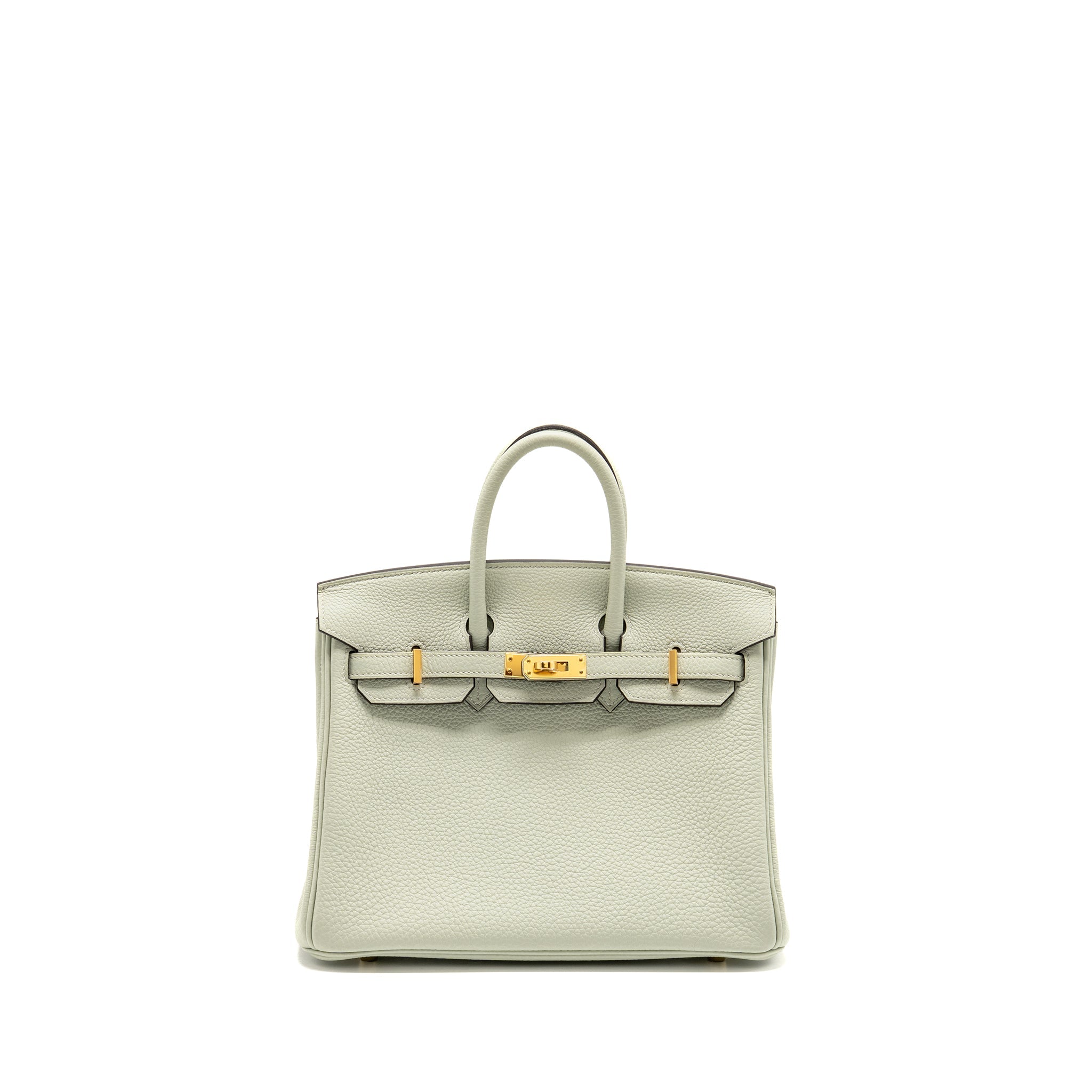 HERMES BIRKIN 25 TOGO GRIS NEVE GHW