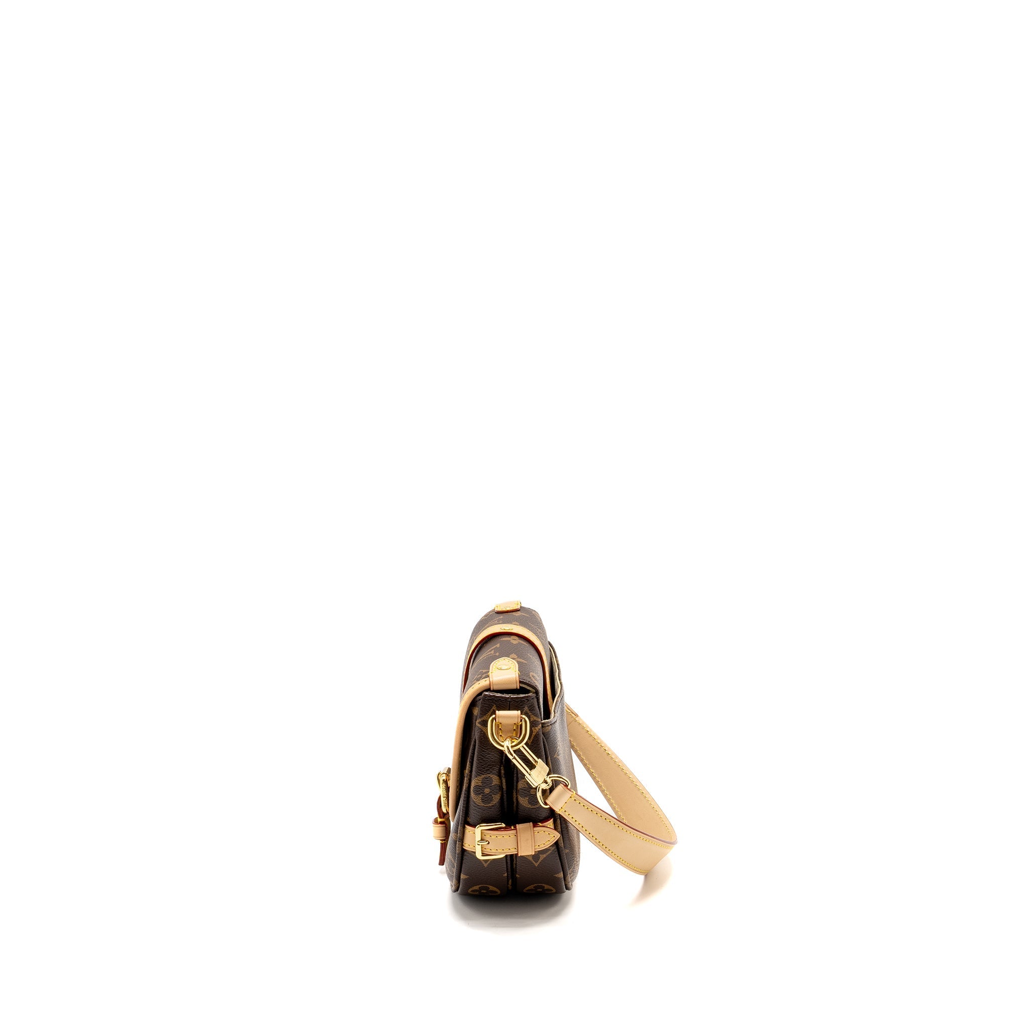 LOUIS VUITTON SAUMUR BB MONOGRAM CANVAS GHW