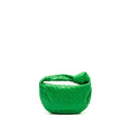 BOTTEGA VENETA MINI JODIE BAG LAMBSKIN GREEN GHW