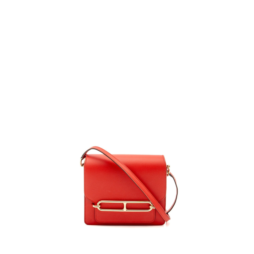 HERMES MINI ROULIS EVERCOLOR S3 ROUGE DE COEUR LGHW