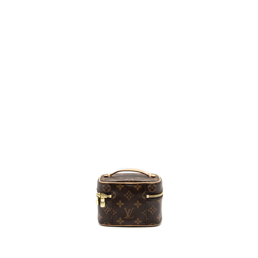 LOUIS VUITTON NICE NANO MONOGRAM CANVAS GHW