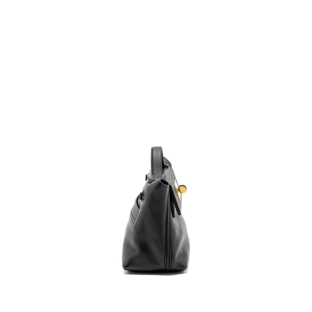 HERMES MINI 24/24 2424-21 BAG SWIFT / VOLUPTO BLACK GHW