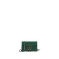 GUCCI DIONYSUS SUPER MINI CALFSKIN GREEN BRUSHED GHW