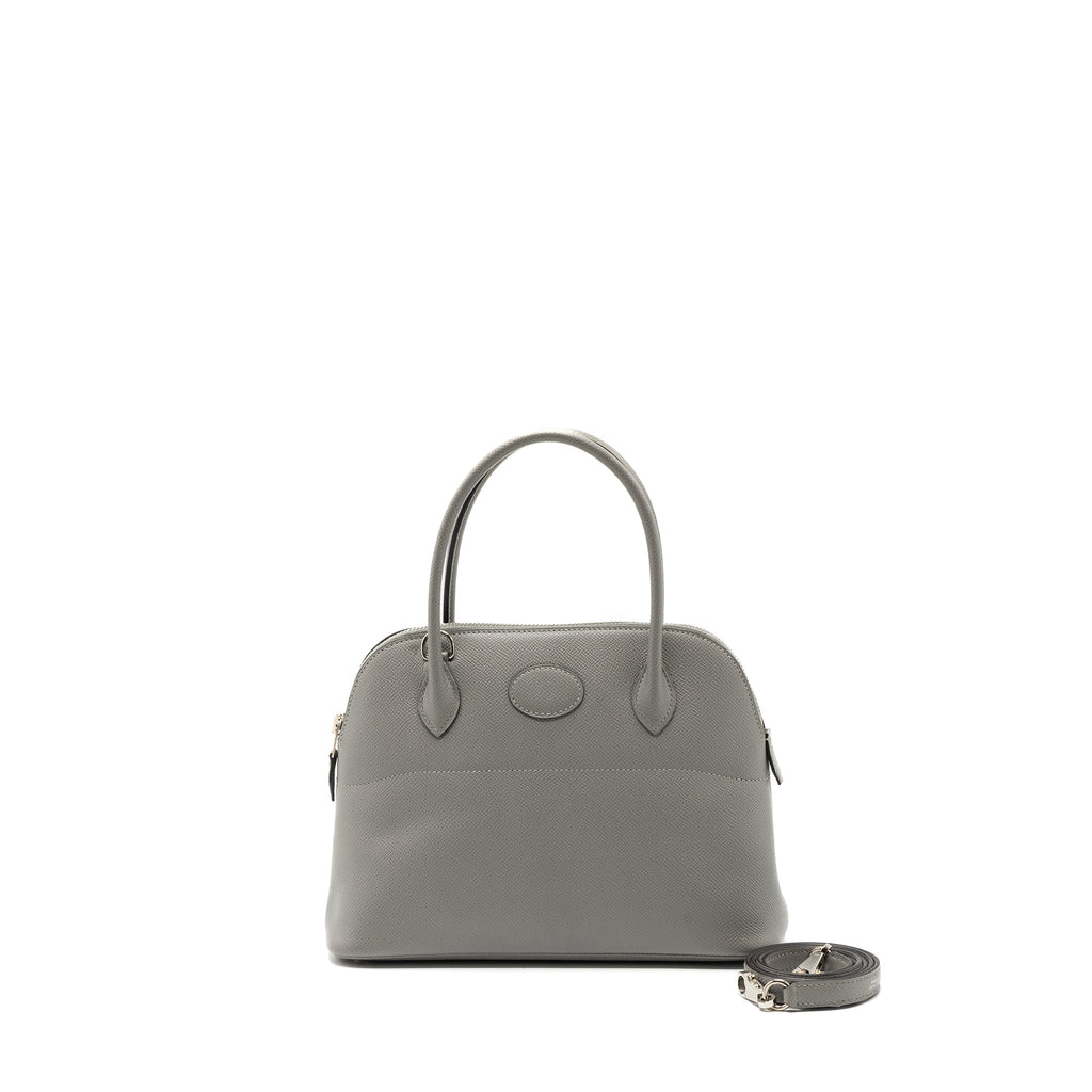 HERMES BOLIDE 27 EPSOM 4Z GRIS MOUETTE SHW