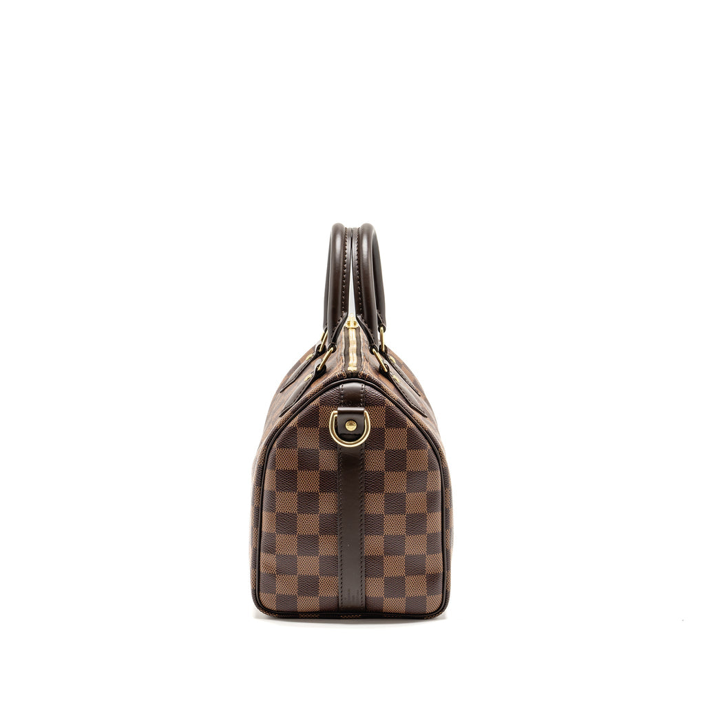 LOUIS VUITTON SPEEDY BANDOULIERE 25 DAMIER EBENE GHW