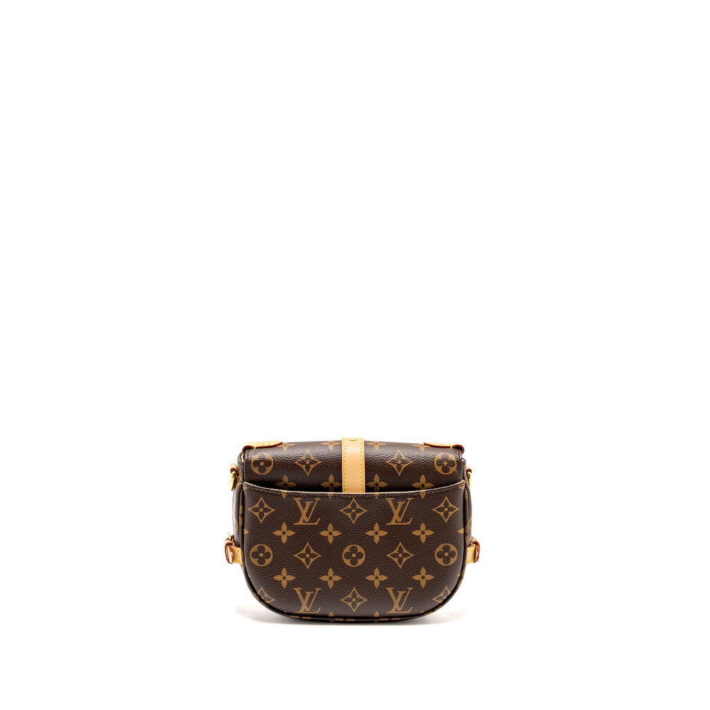 LOUIS VUITTON SAUMUR BB MONOGRAM CANVAS GHW