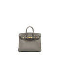 HERMES BIRKIN 25 TOGO GRIS MEYER GHW