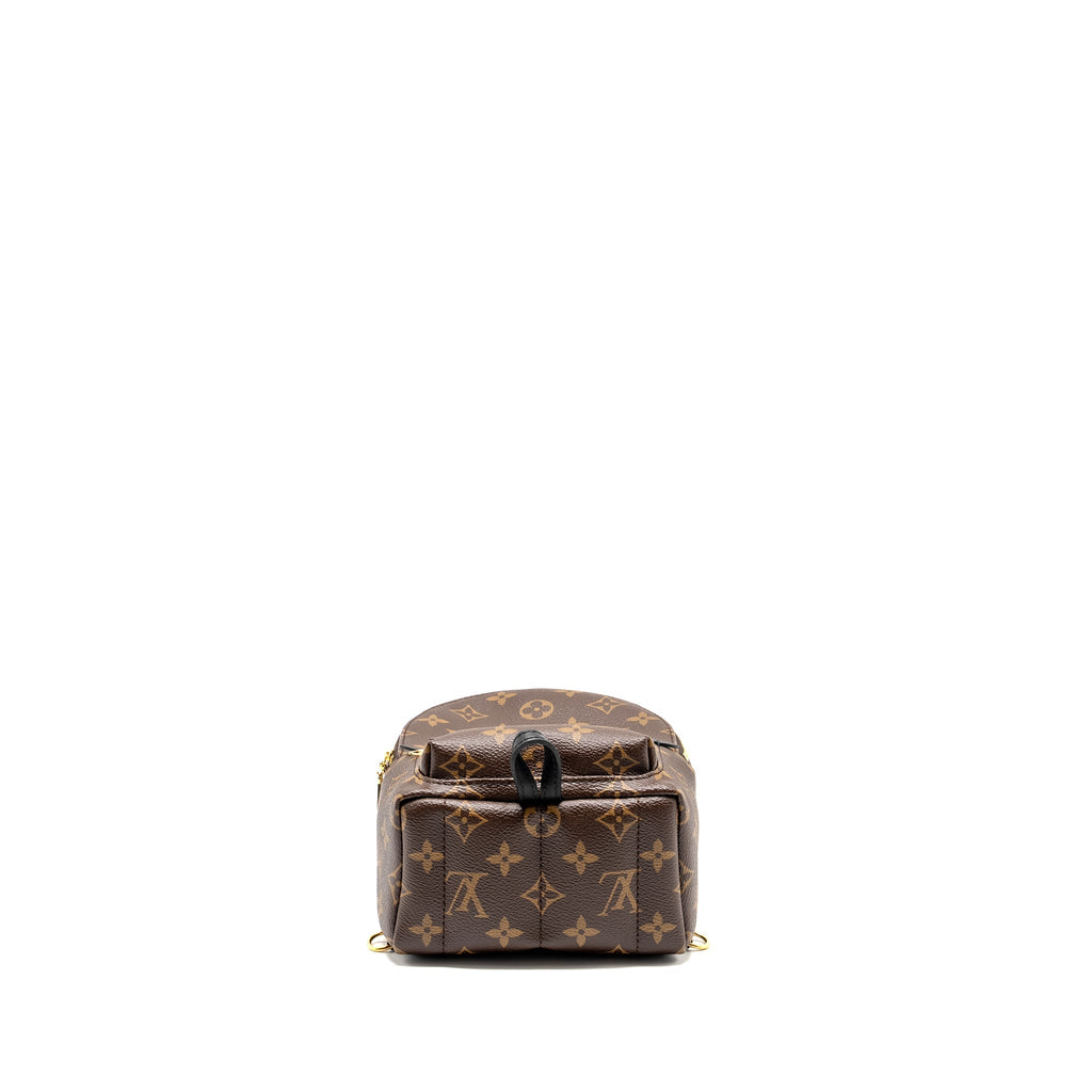 LOUIS VUITTON MINI PALM SPRING BACKPACK MONOGRAM CANVAS GHW