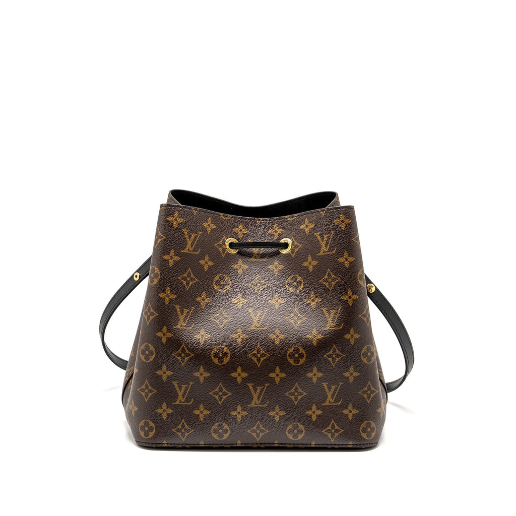 LOUIS VUITTON NEO NOE MONOGRAM CANVAS BLACK GHW