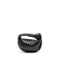 BOTTEGA VENETA MINI JODIE LAMBSKIN BLACK SHW
