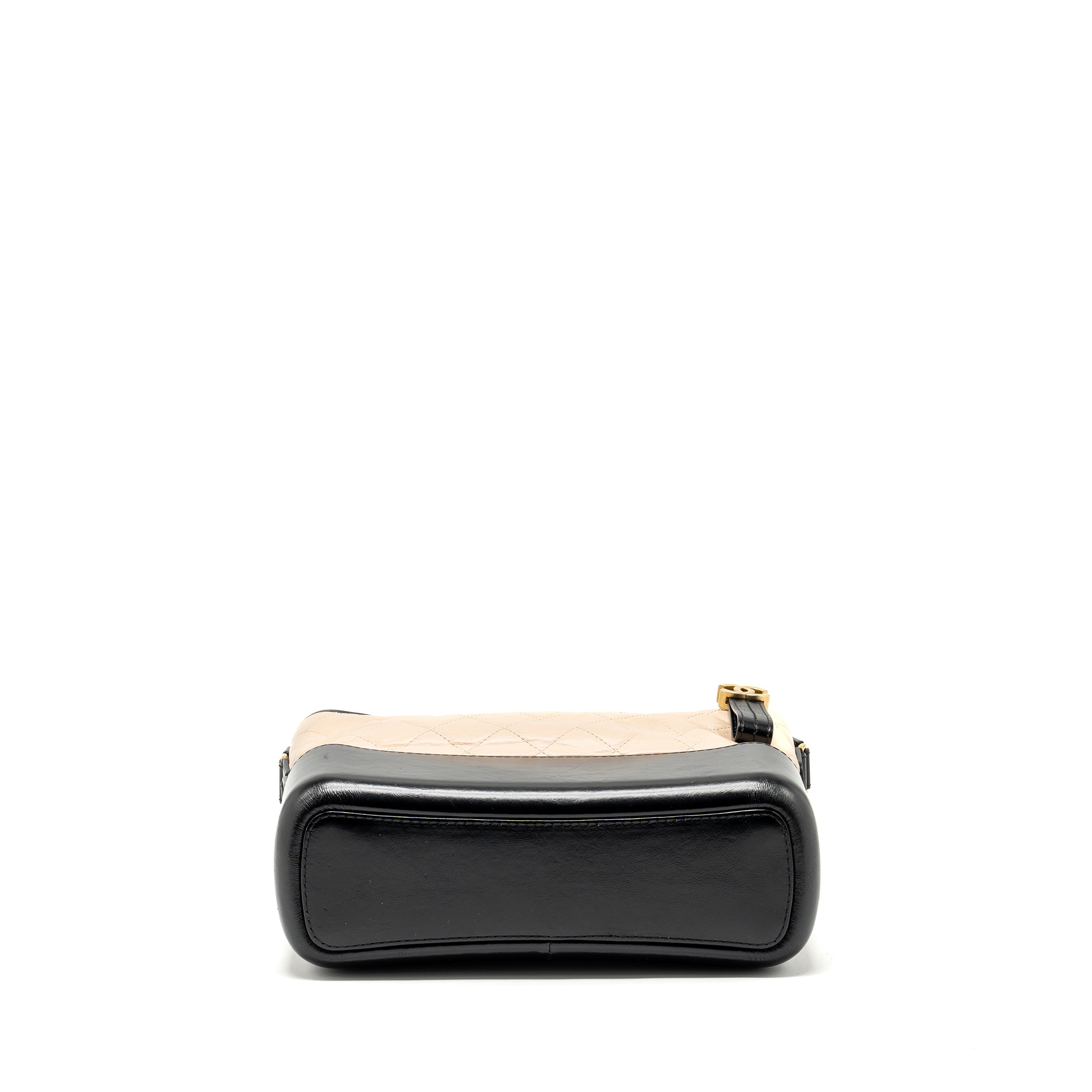 CHANEL GABRIELLE HOBO BAG CALFSKIN BEIGE MULTICOLOUR HARDWARE