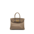 HERMES BIRKIN 30 EPSOM ETOUPE GHW