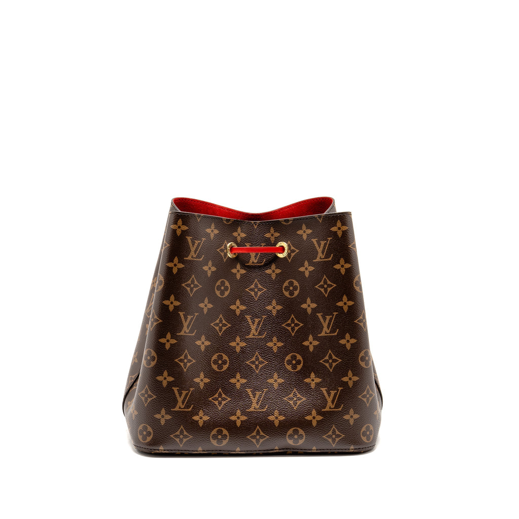 LOUIS VUITTON NEO NOE MONOGRAM CANVAS RED GHW