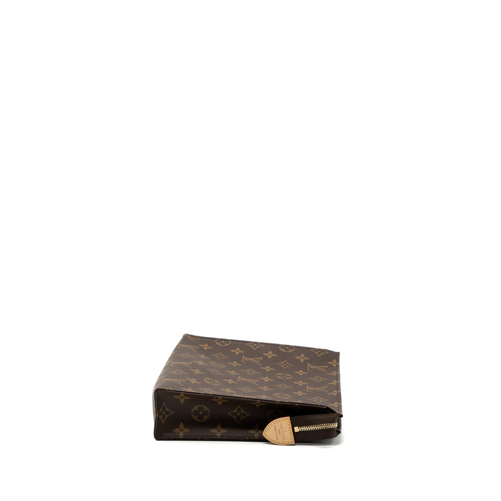 LOUIS VUITTON TOILETRY POCHETTE MONOGRAM CANVAS GHW