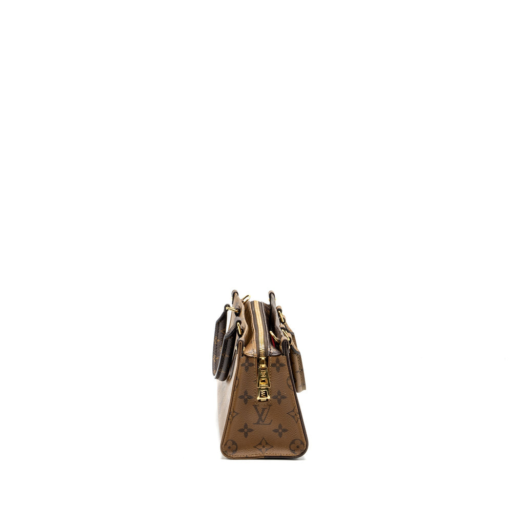 LOUIS VUITTON ONTHEGO EAST WEST MONOGRAM REVERSE GHW