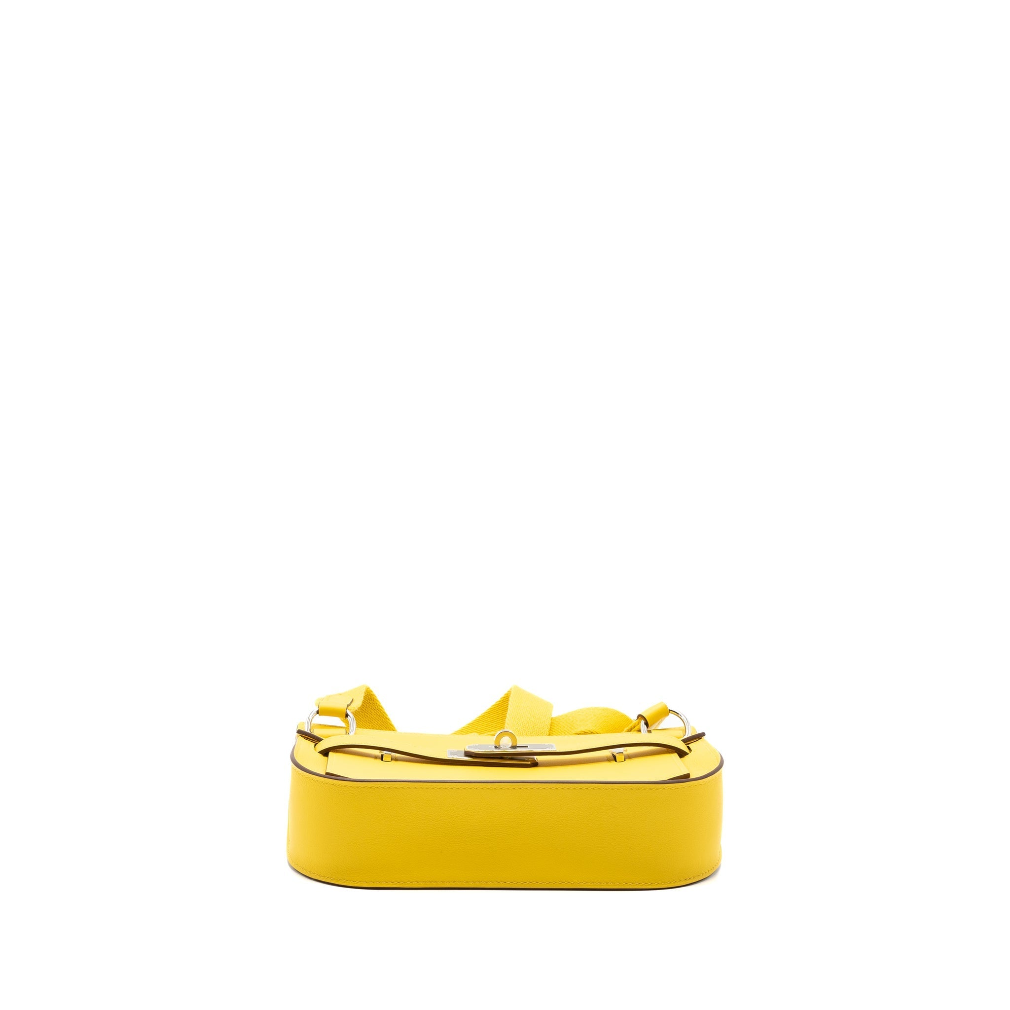 HERMES MINI JYPSIERE SWIFT/SANGLE WOOLY JAUNE NAPLES SHW