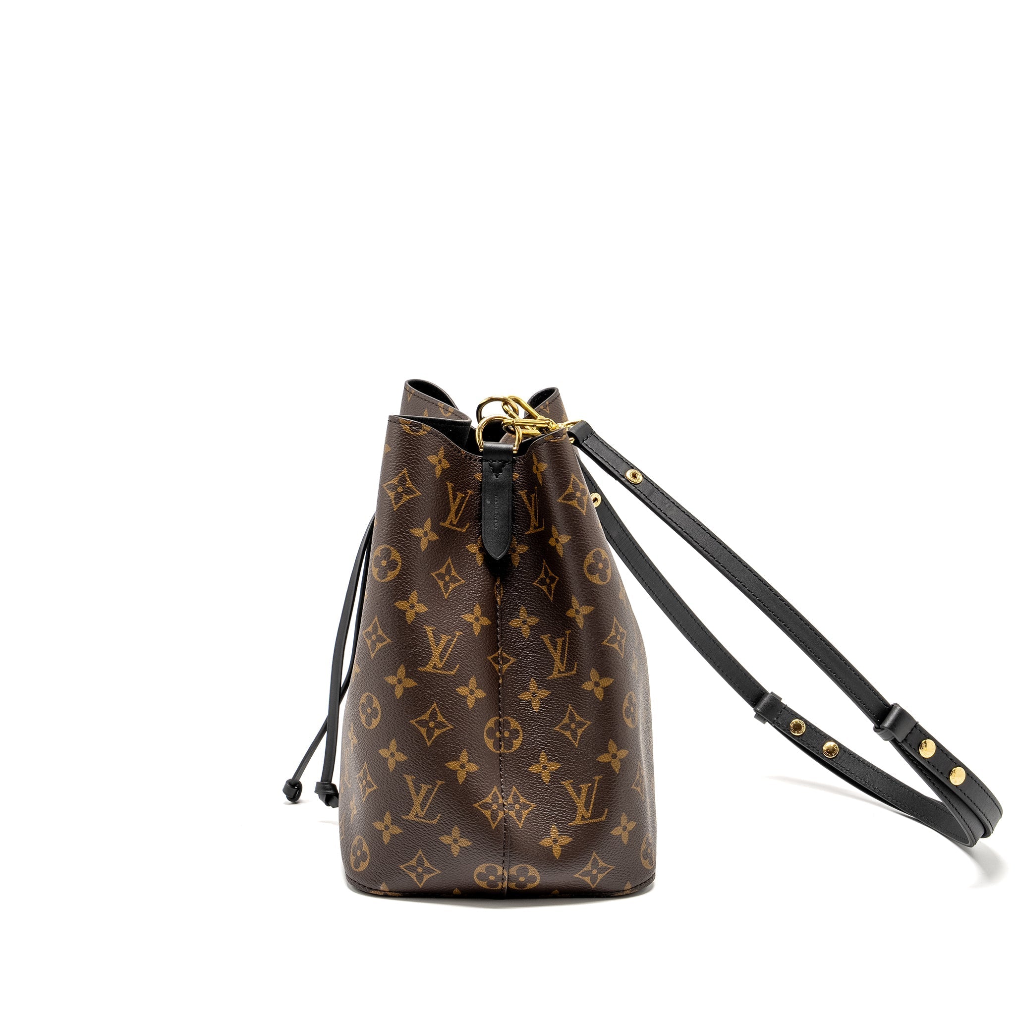 LOUIS VUITTON NEO NOE MONOGRAM CANVAS BLACK GHW
