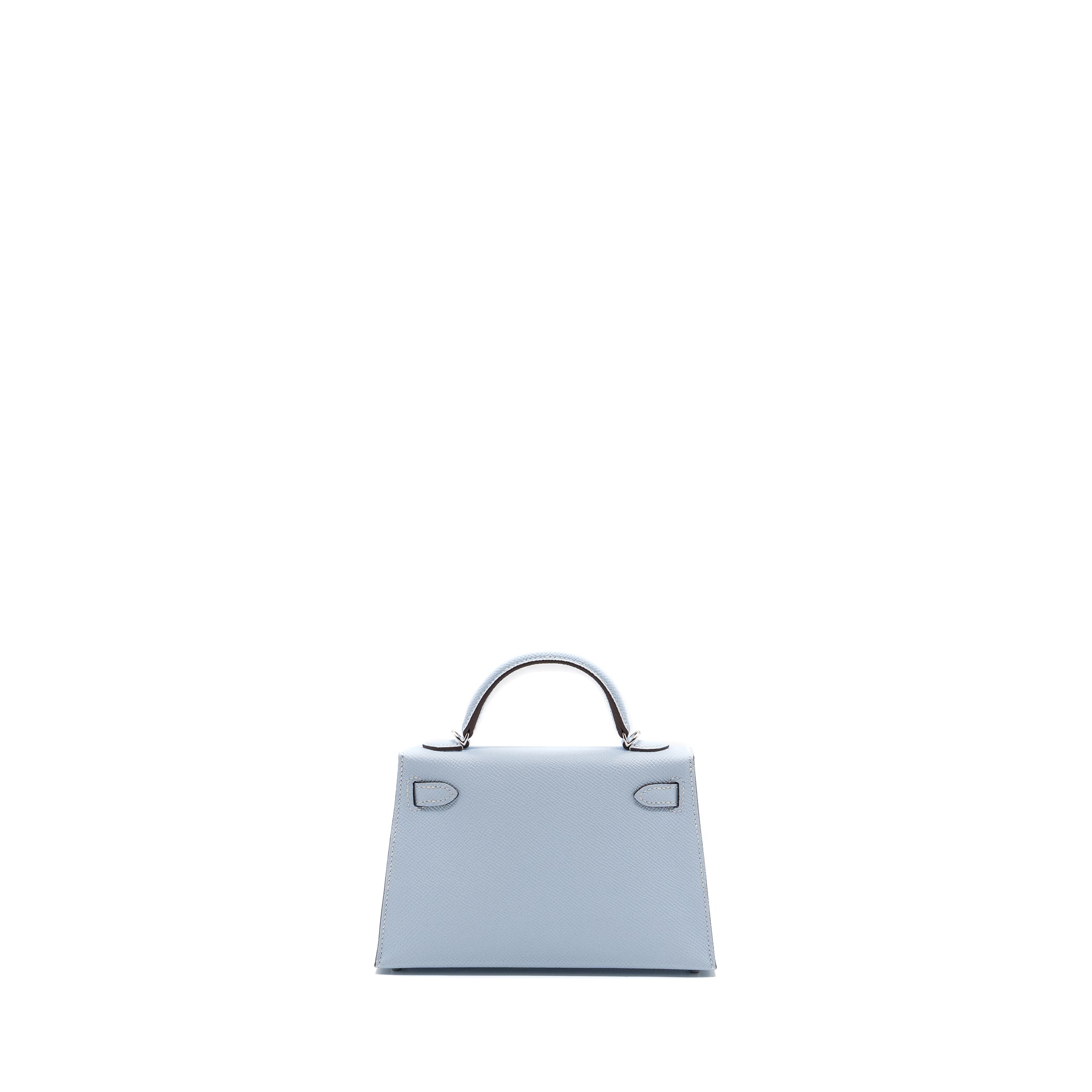HERMES MINI KELLY II EPSOM BLUE BRUME SHW