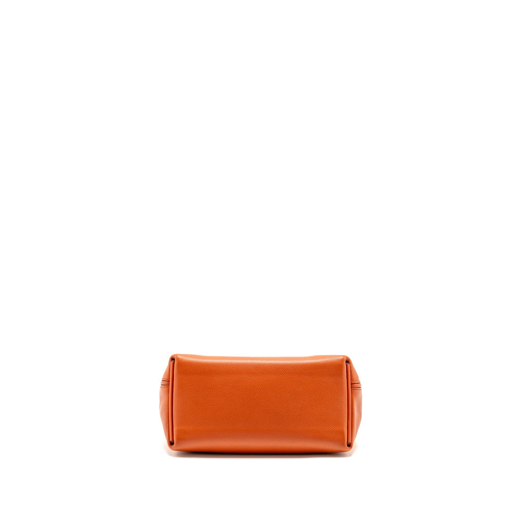HERMES MINI 24/24 2424-21 BAG EVERCOLOR/ SWIFT TERRE/ CAPUCINE / ANEMONE GHW