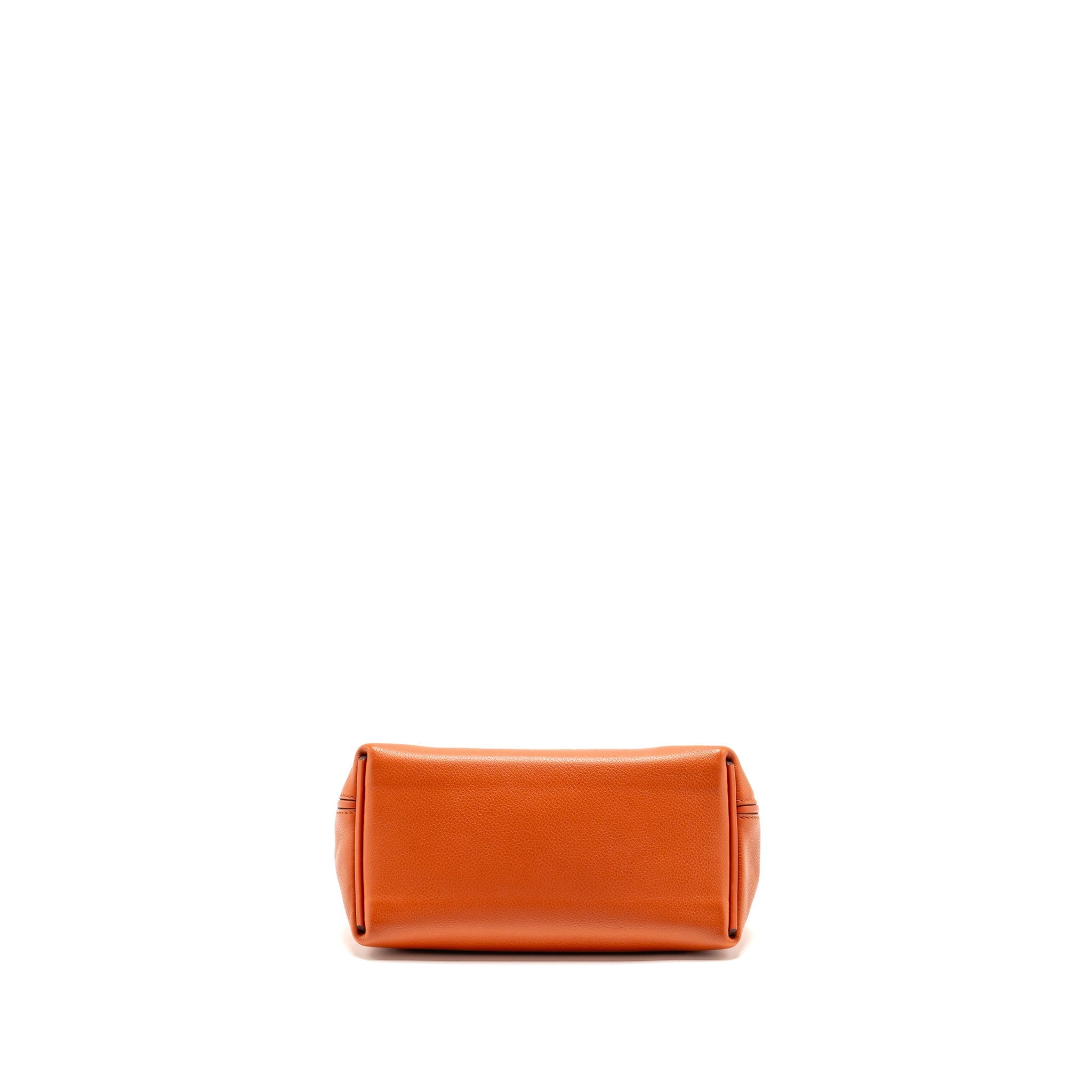 HERMES MINI 24/24 2424-21 BAG EVERCOLOR/ SWIFT TERRE/ CAPUCINE / ANEMONE GHW