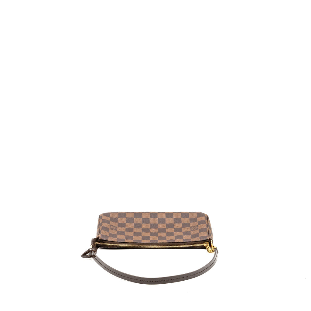 LOUIS VUITTON POCHETTE ACCESSOIRES DAMIER EBENE CANVAS GHW