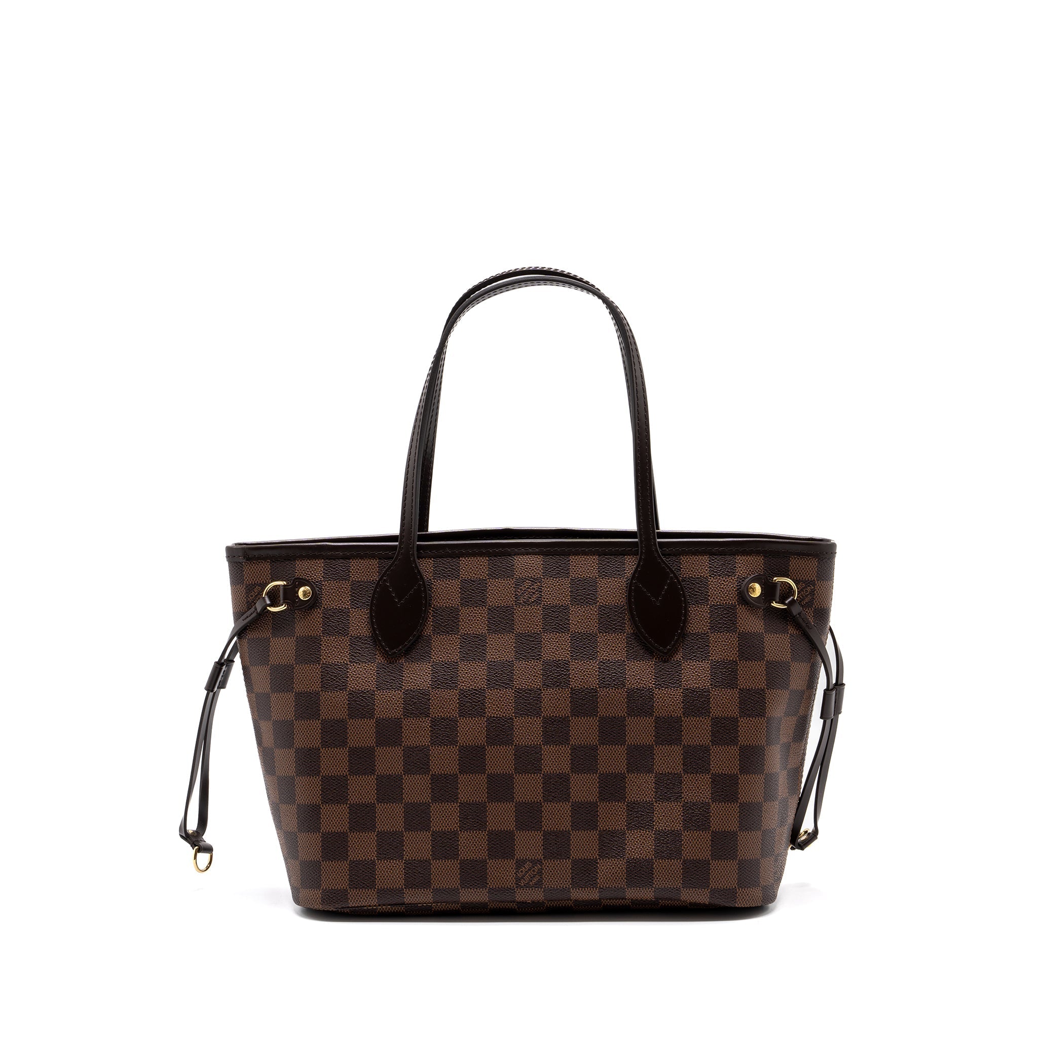 LOUIS VUITTON NEVERFULL PM DAMIER EBENE CANVAS GHW (NEW VERSION)