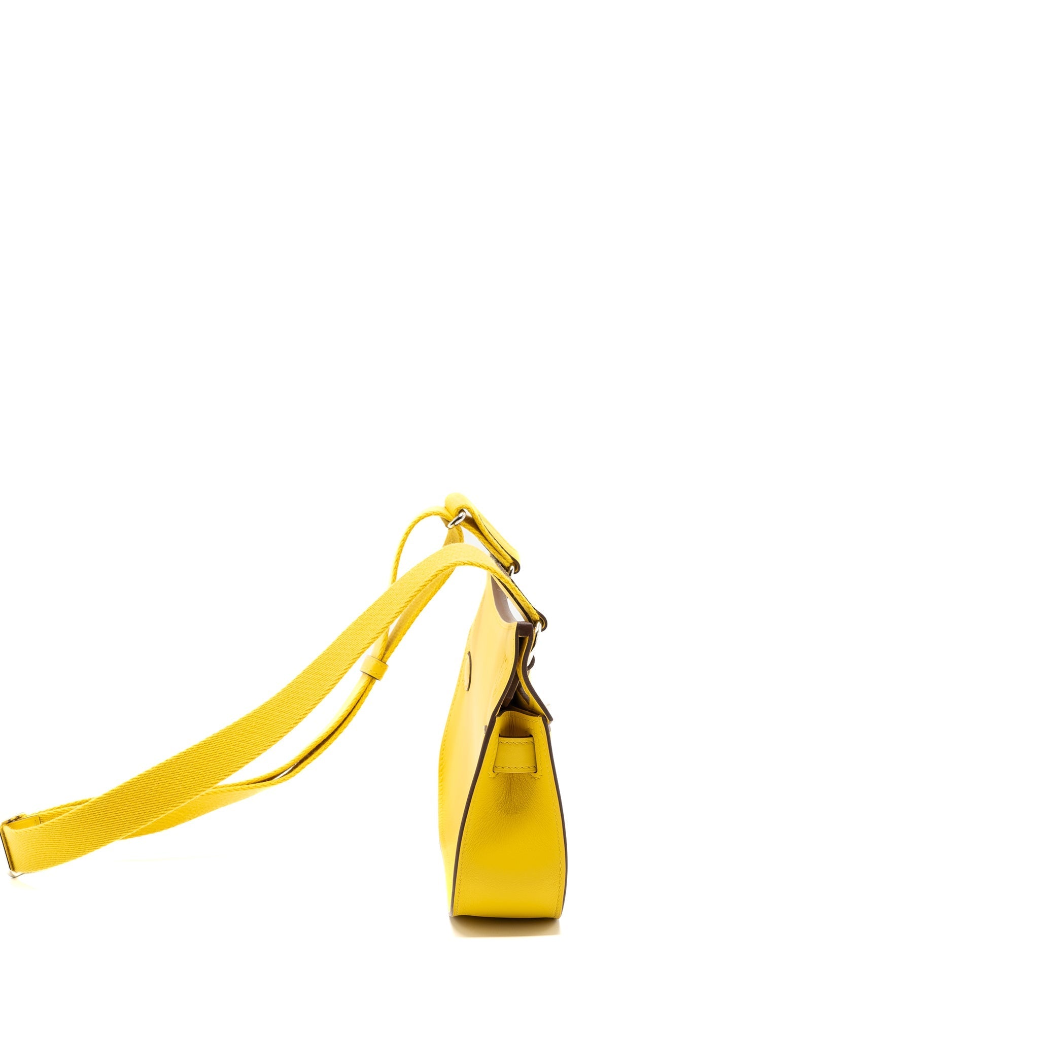 HERMES MINI JYPSIERE SWIFT/SANGLE WOOLY JAUNE NAPLES SHW