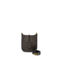 HERMES MINI EVELYNE FEUTRE/SWIFT/SANGLE WOOL EBENE