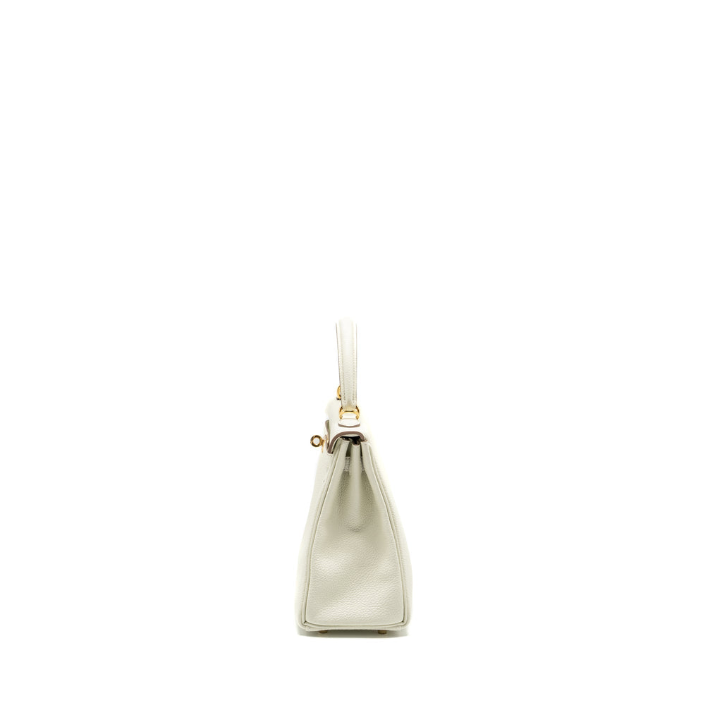 HERMES KELLY25 TOGO MUSHROOM GHW